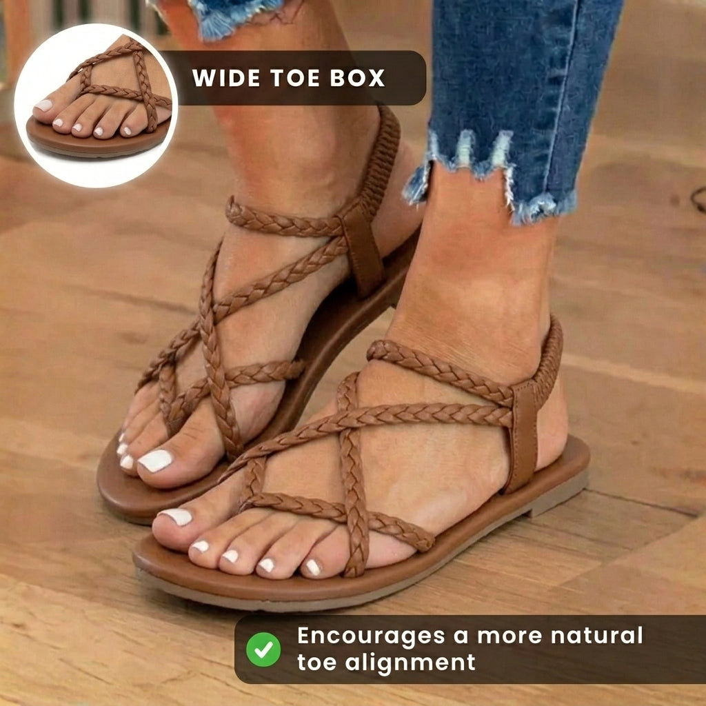 Bequeme orthopädische Sandalen für den täglichen Gebrauch