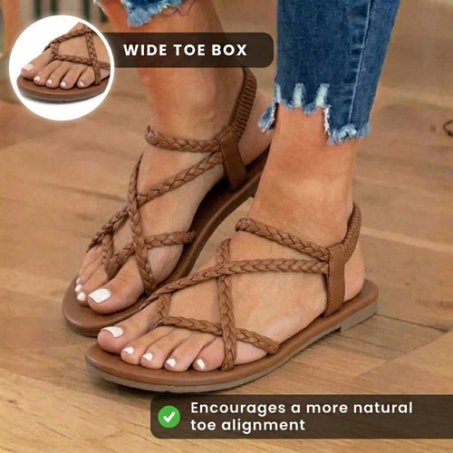 Bequeme orthopädische Sandalen für den täglichen Gebrauch