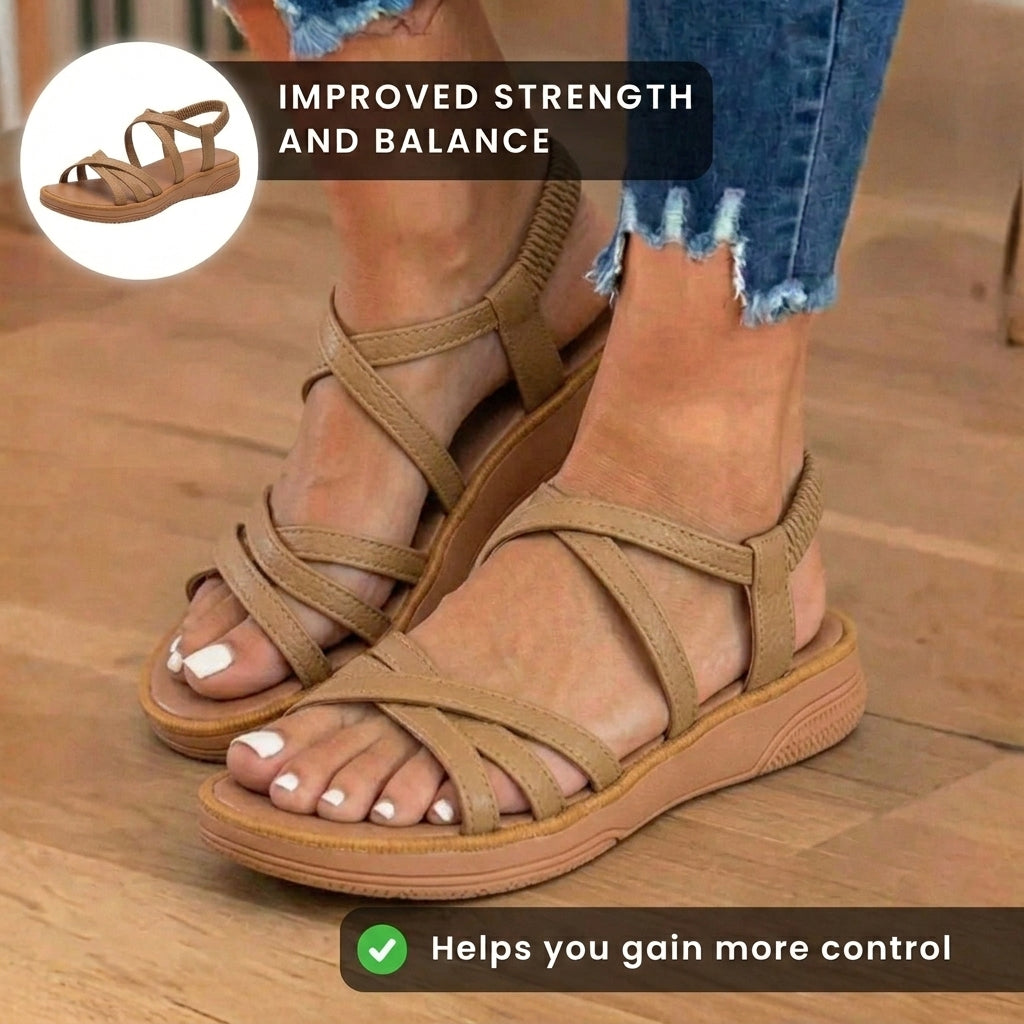 Elegante orthopädische Sandalen für jeden Schritt