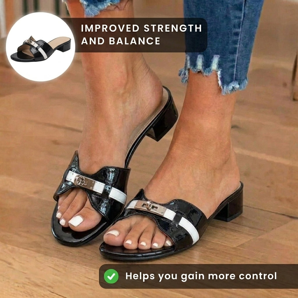 Vintage inspirierte Orthopädische Sandalen
