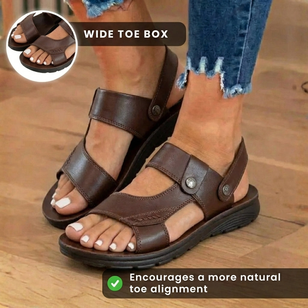 Bequeme orthopädische Sandalen für den täglichen Gebrauch