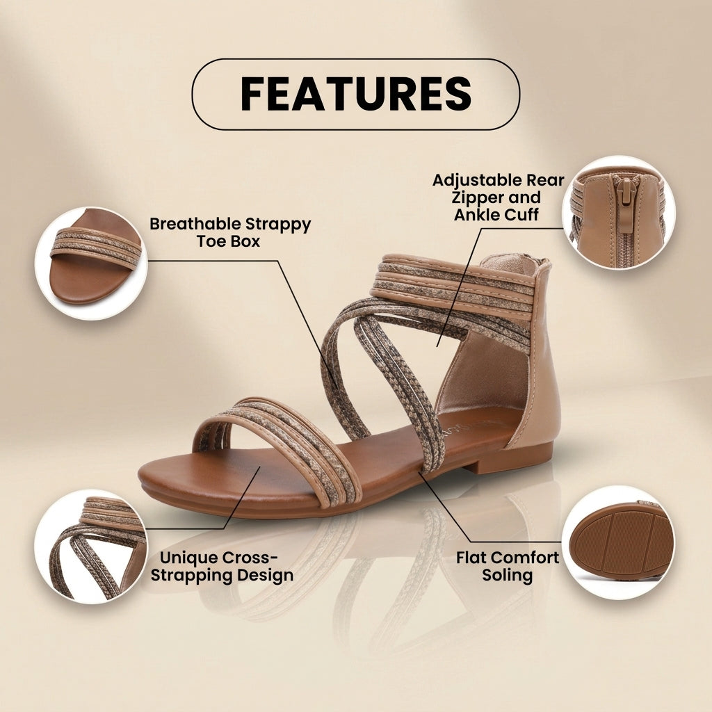 Bequeme Orthopädische Sandalen für den Alltag
