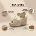 Anmutige Orthopädische Sandalen für modernen Look