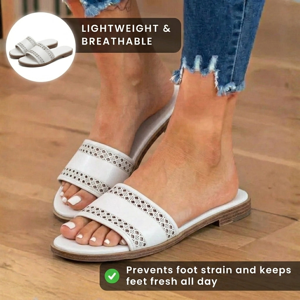 Elegante orthopädische Hausschuhe mit einzigartigem Design