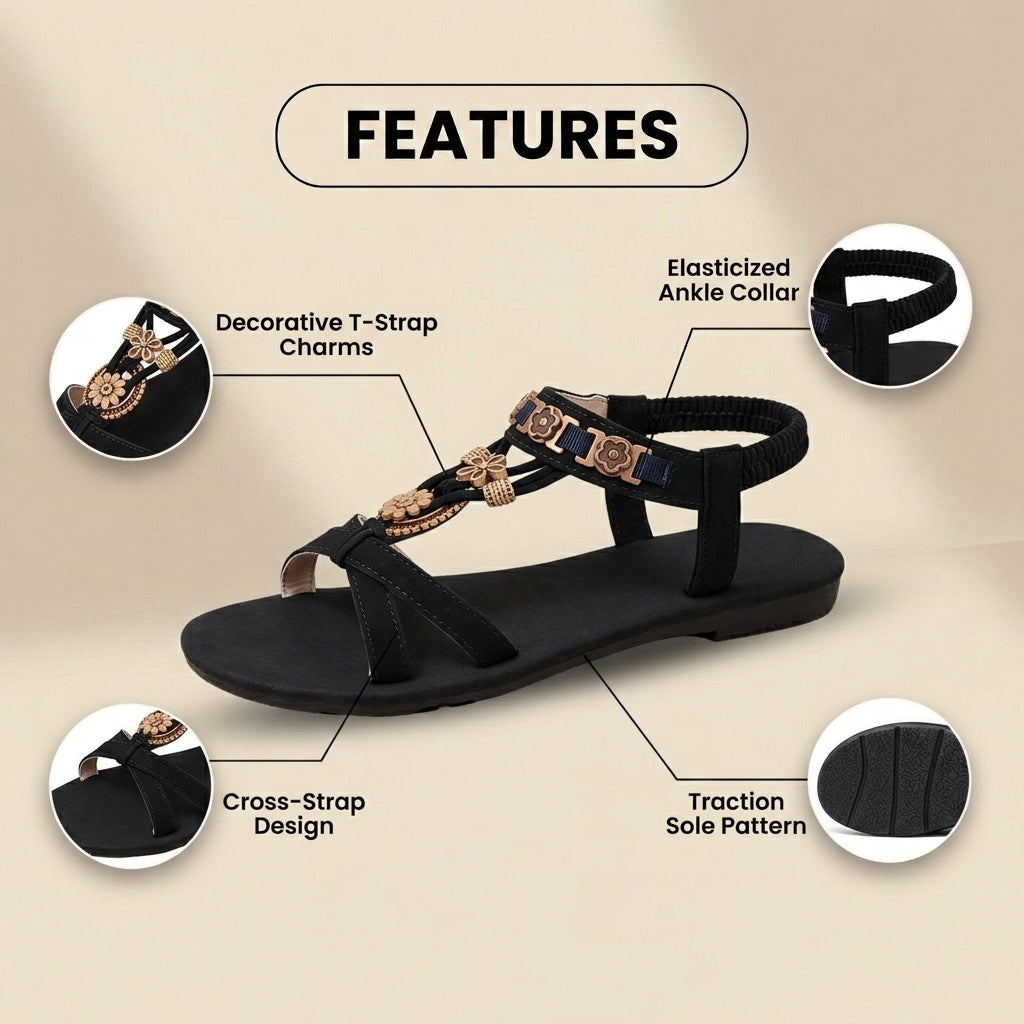 Wunderschön gefertigte orthopädische Sandalen