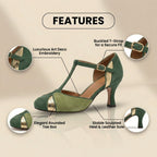 Vintage inspirierte Orthopädische Sandalen