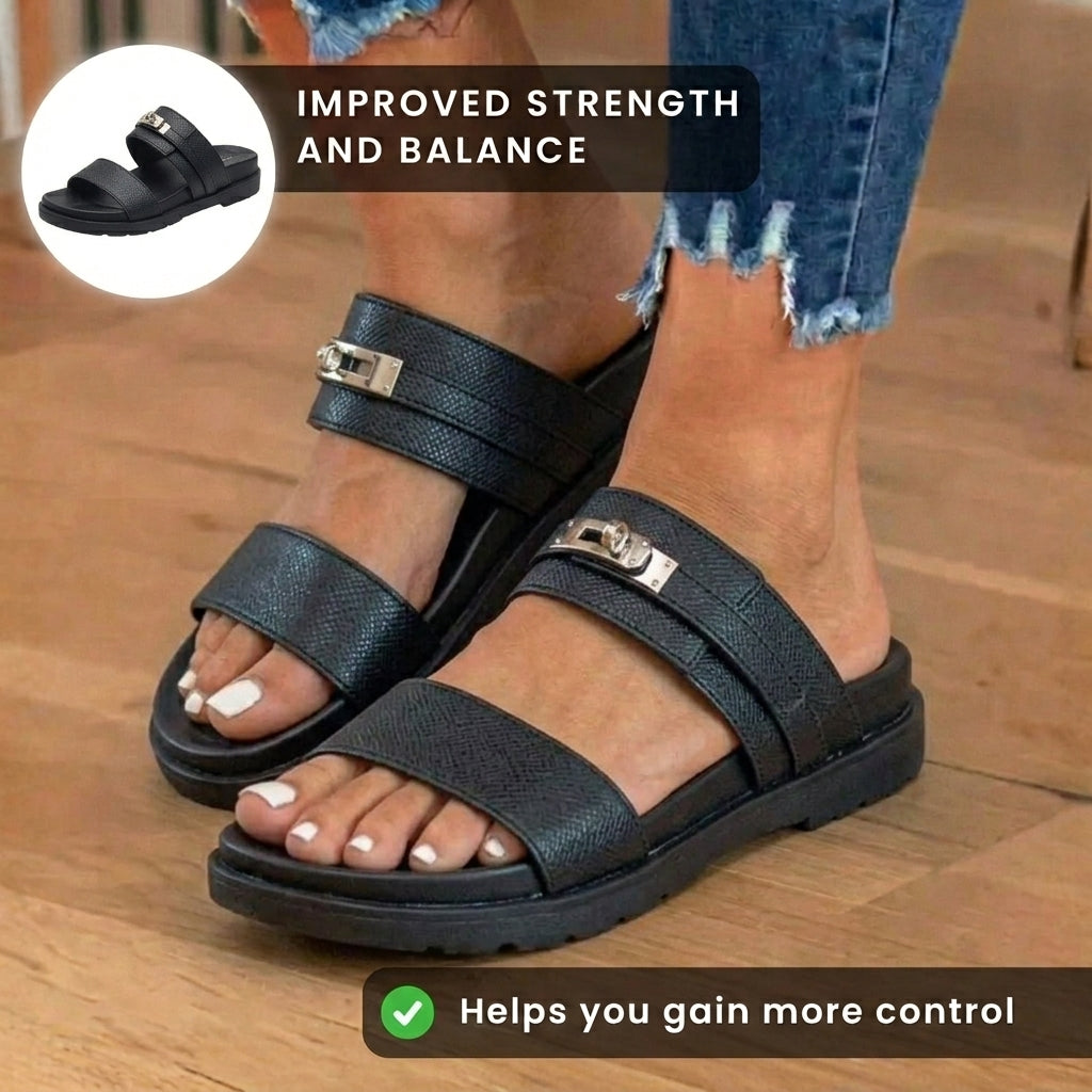 Elegante orthopädische Hausschuhe mit einzigartigem Design