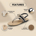 Elegante orthopädische Sandalen für einen modernen Look