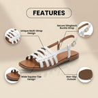 Elegante Orthopädische Sandalen für jeden Schritt