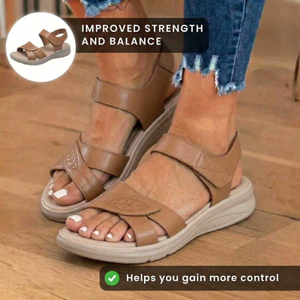 Wunderschön gefertigte orthopädische Sandalen