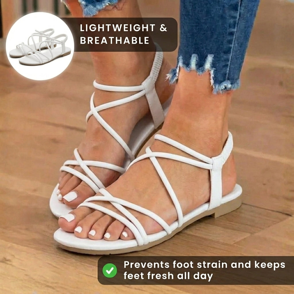 Anmutige orthopädische Sandalen für modernen Look