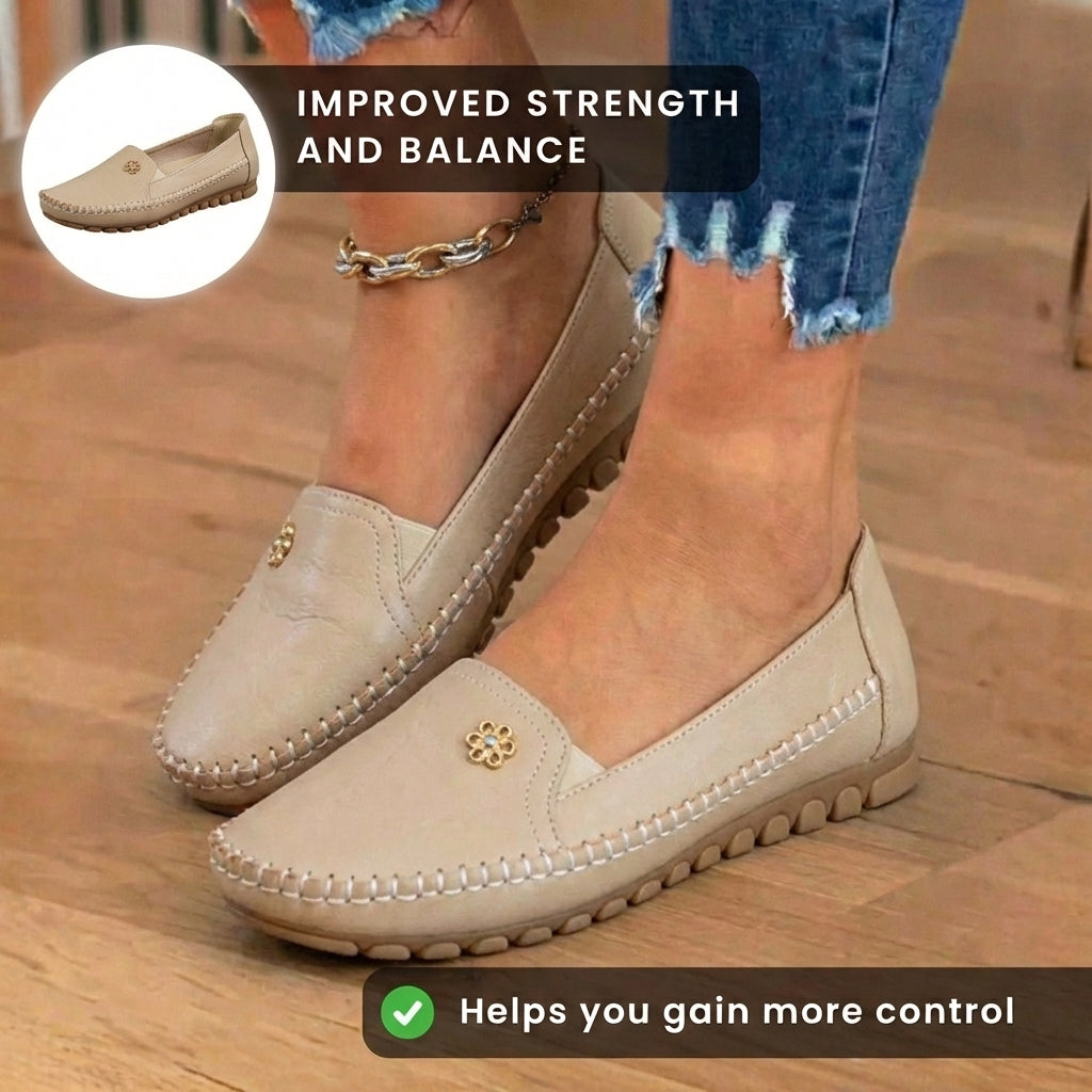 Vintage inspirierte Orthopädische Slipper