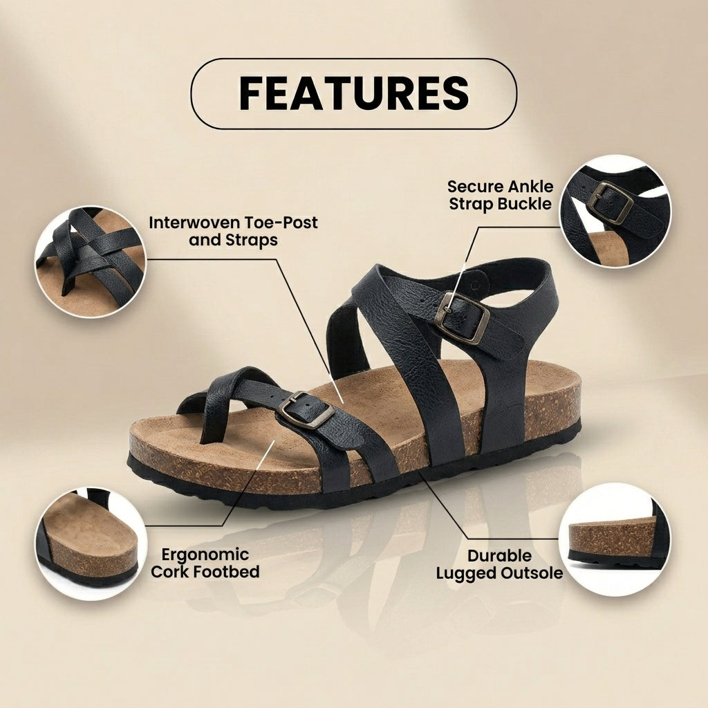 Elegante Orthopädische Sandalen für jeden Schritt