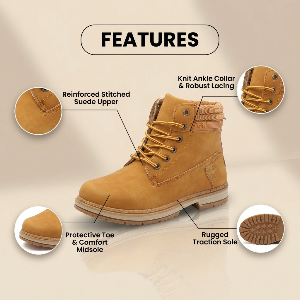 Anmutige Orthopädische Stiefel für modernen Look