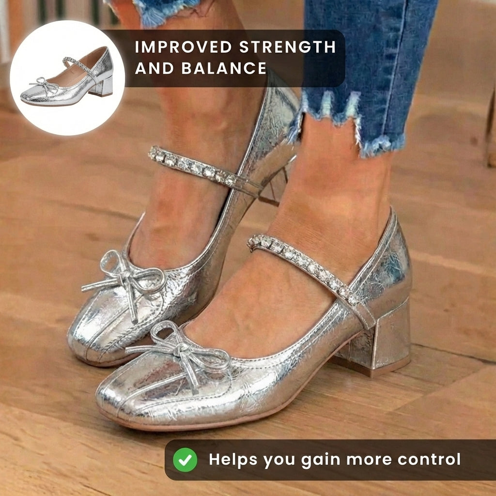 Klassische Orthopädische Absatzschuhe mit zeitlosem Stil