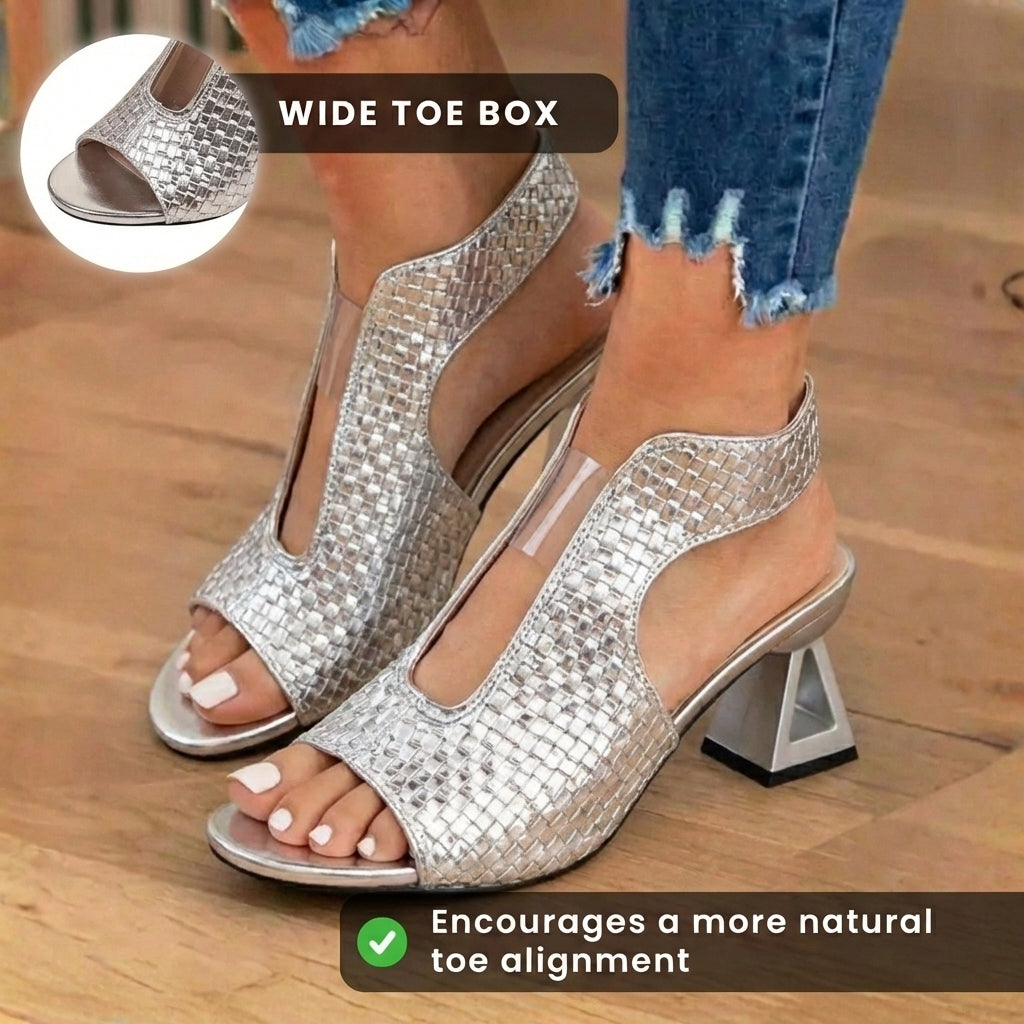 Vintage inspirierte Orthopädische Sandalen