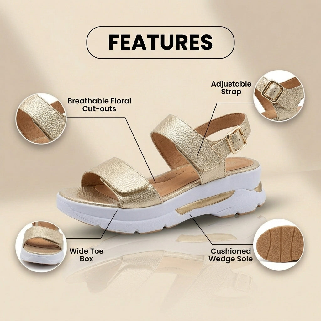 Elegante orthopädische Sandalen für modernen Look