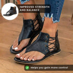 Klassische orthopädische Sandalen mit zeitlosem Stil