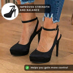 Klassische Orthopädische Absatzschuhe mit zeitlosem Stil