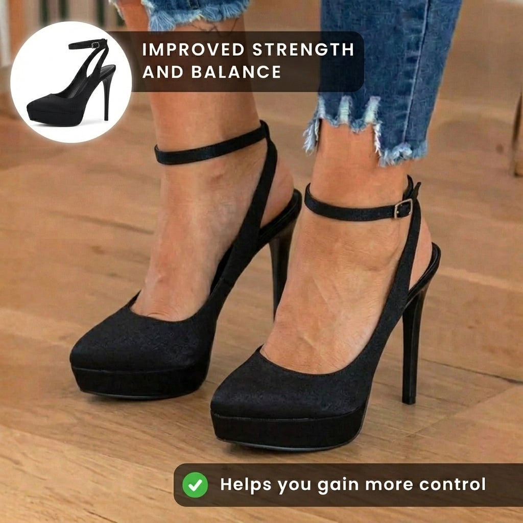 Klassische Orthopädische Absatzschuhe mit zeitlosem Stil