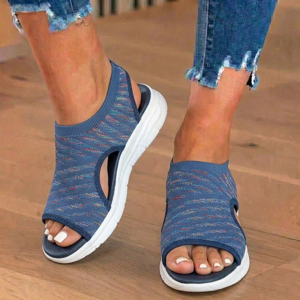 Klassische Orthopädische Sandalen mit zeitlosem Stil