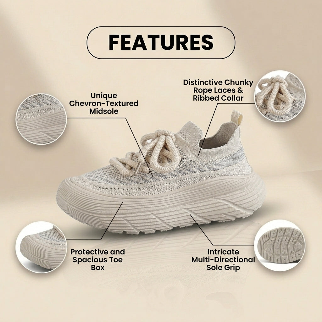 Schicke orthopädische Sneaker mit einzigartigem Design