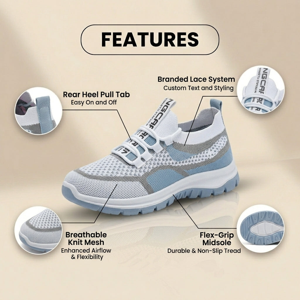 Elegante orthopädische Sneaker für jeden Schritt