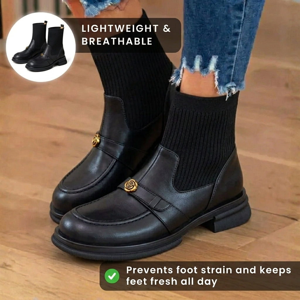 Vintage inspirierte Orthopädische Stiefel
