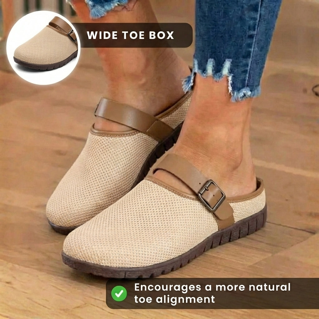 Vintage-inspirierte Orthopädische Sandalen
