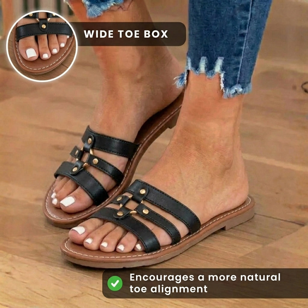 Bequeme orthopädische Sandalen für den täglichen Gebrauch