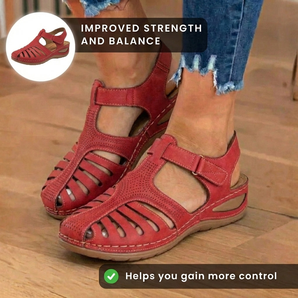 Schicke orthopädische Sandalen mit einzigartigem Design