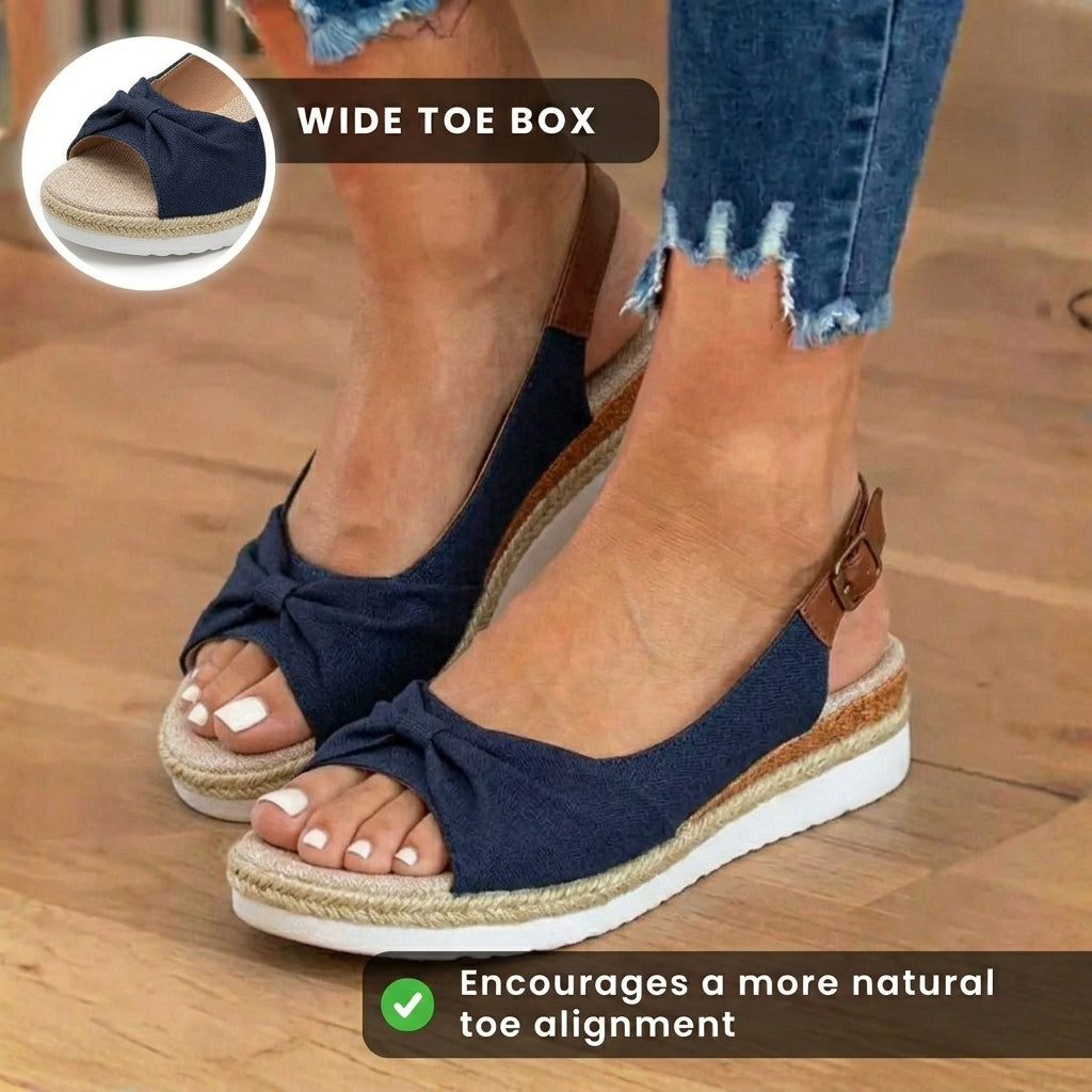 Wunderschön gefertigte orthopädische Sandalen