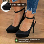 Klassische Orthopädische Absatzschuhe mit zeitlosem Stil