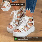 Elegante orthopädische Sandalen für jeden Schritt