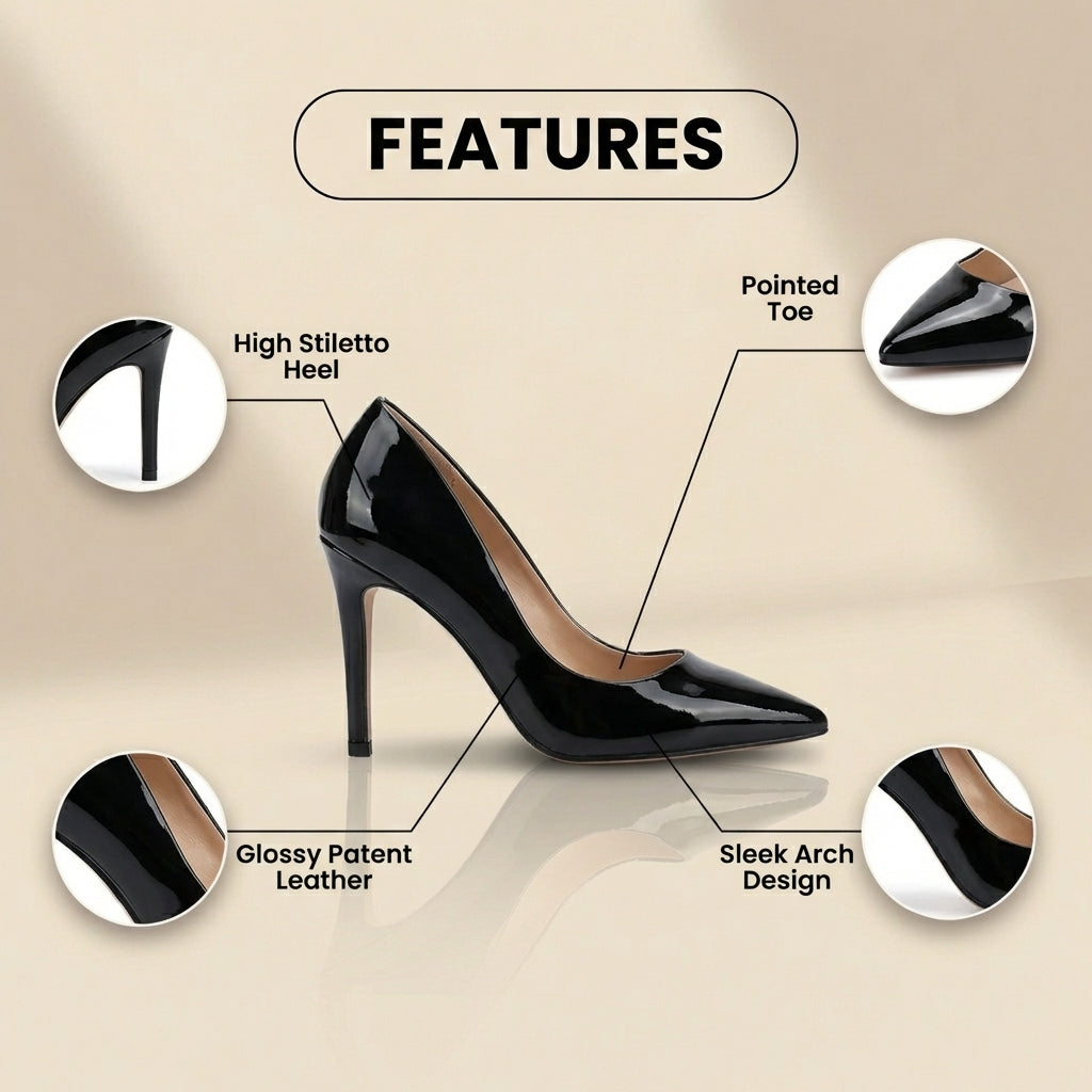 Schicke Orthopädische Absatzschuhe mit einzigartigem Design