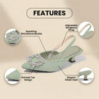 Vintage-inspirierte orthopädische Sandalen
