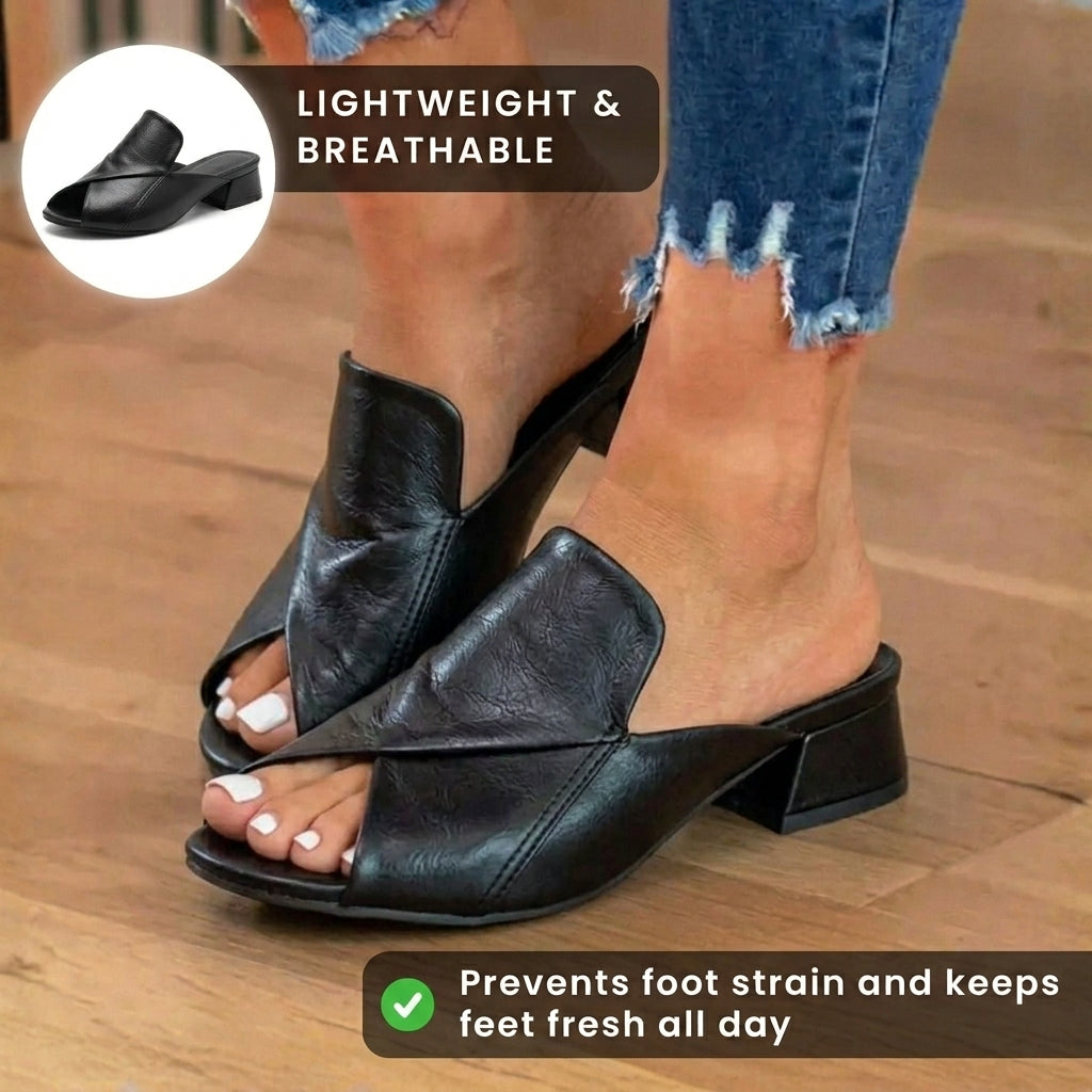 Vintage inspirierte Orthopädische Sandalen