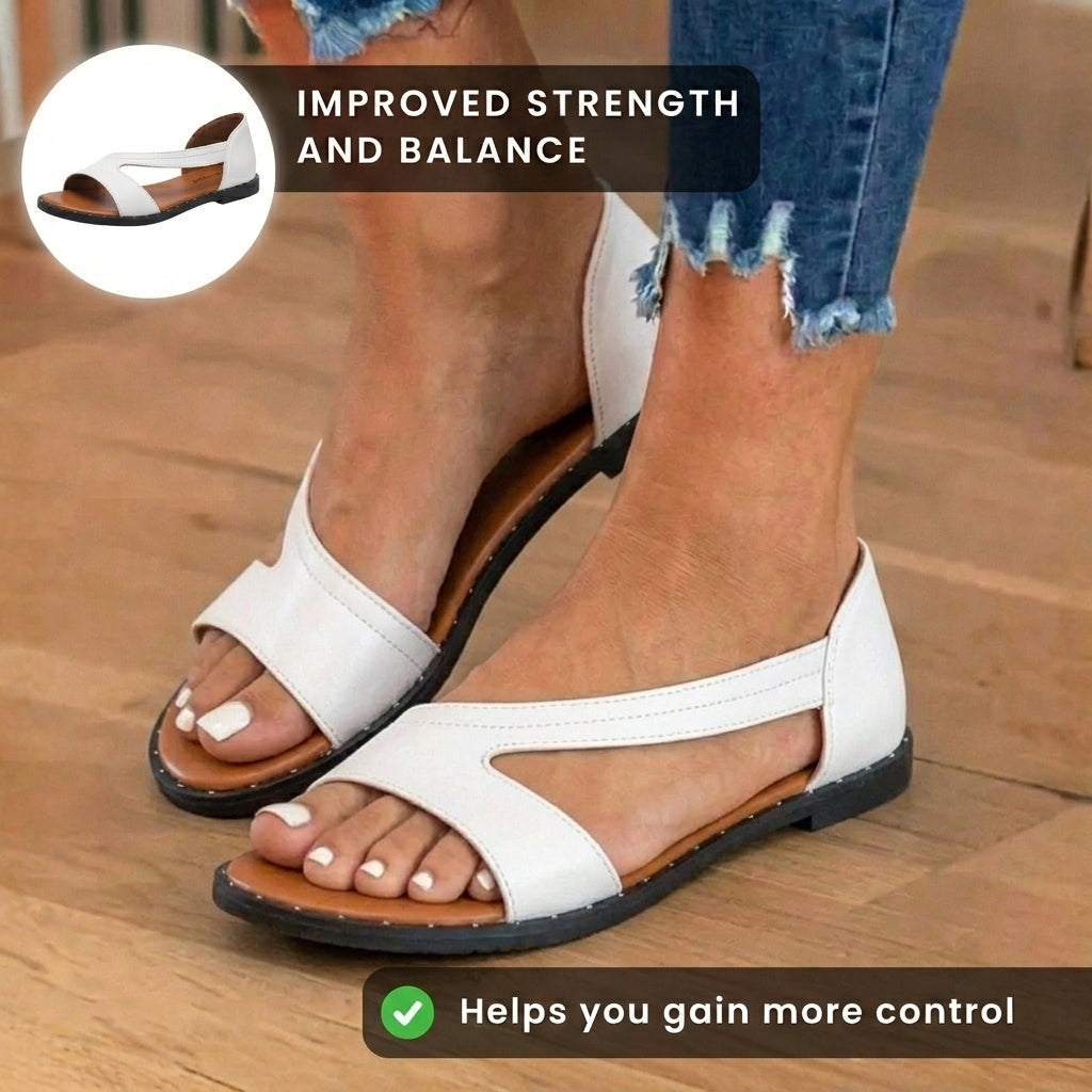 Klassische Orthopädische Sandalen mit zeitlosem Stil