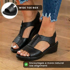 Wunderschön gefertigte orthopädische Sandalen