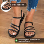 Elegante orthopädische Sandalen für jeden Schritt