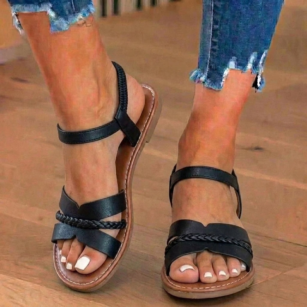 Wunderschön gefertigte orthopädische Sandalen