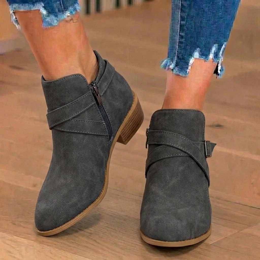 Vintage inspirierte Orthopädische Stiefel