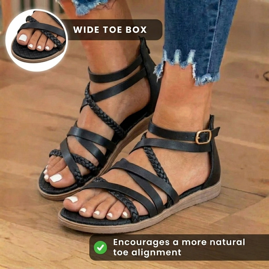 Anmutige Orthopädische Sandalen für modernen Look