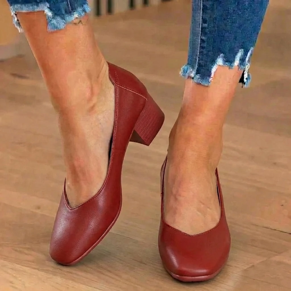 Vintage inspirierte Orthopädische Absatzschuhe