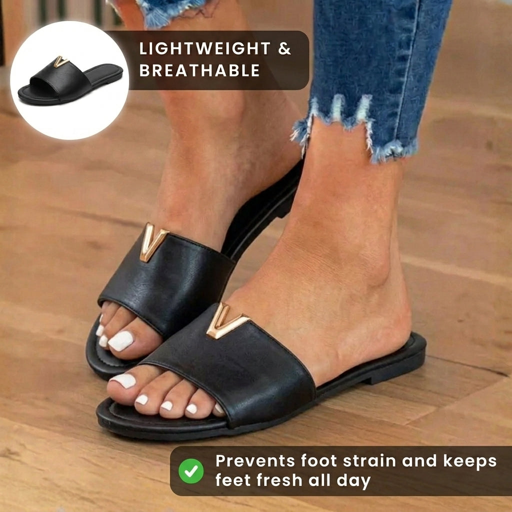 Vintage inspirierte Orthopädische Sandalen