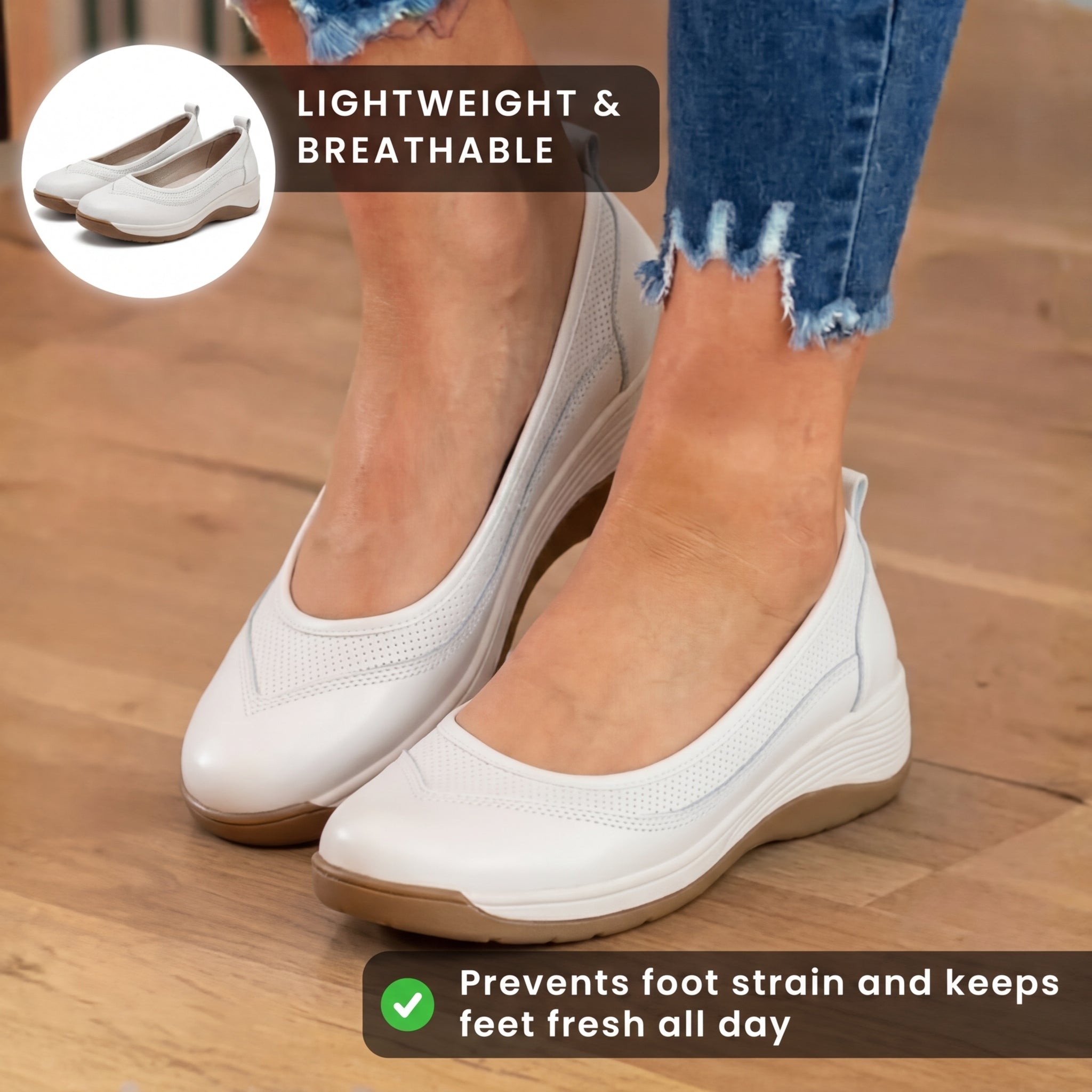 Schicke orthopädische Schuhe mit einzigartigem Design