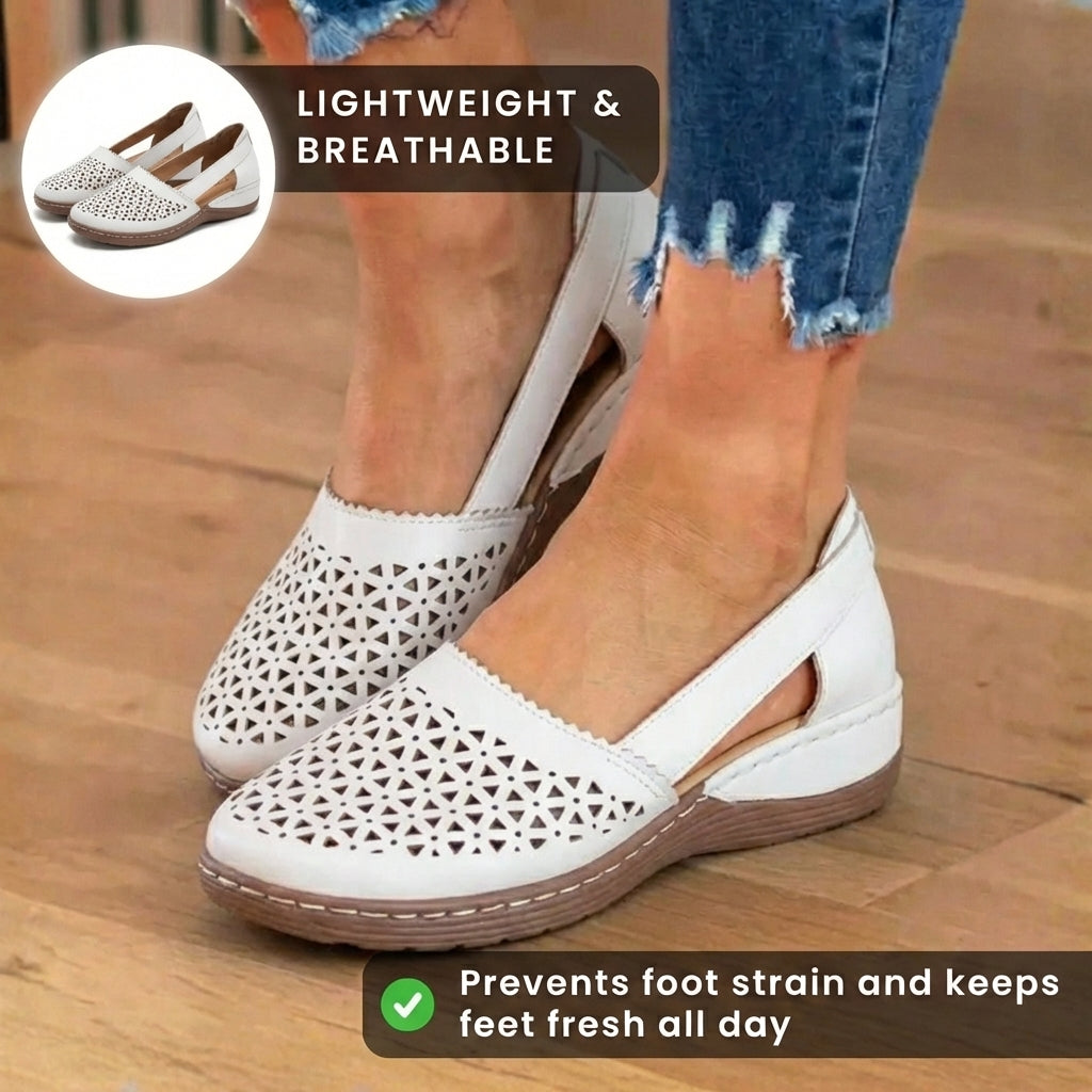 Wunderschön gefertigte orthopädische Sandalen