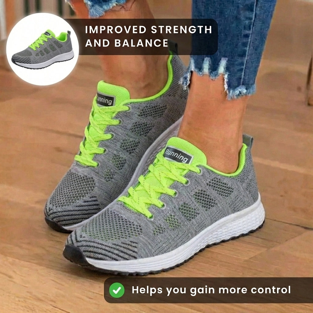 Vintage-inspirierte orthopädische Sneaker