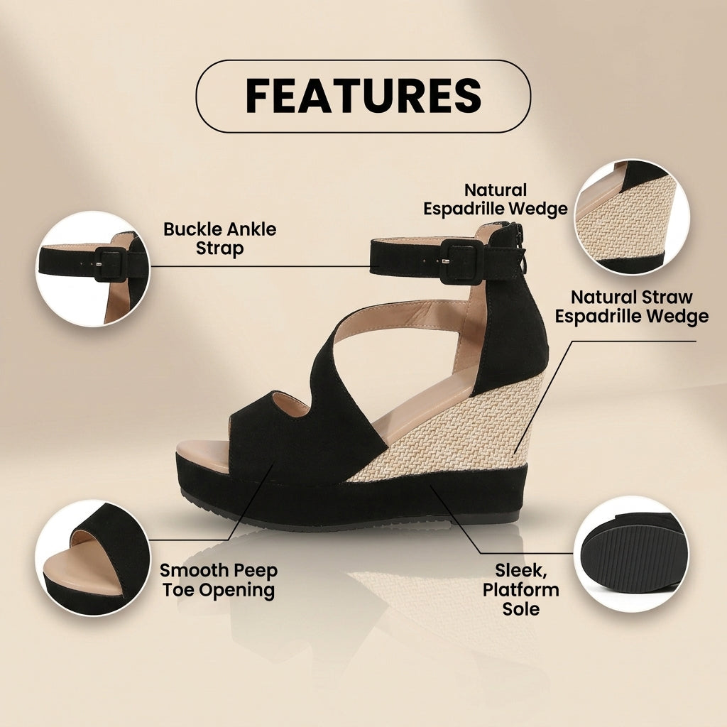 Orthopädische Sandalen im Vintage-Stil