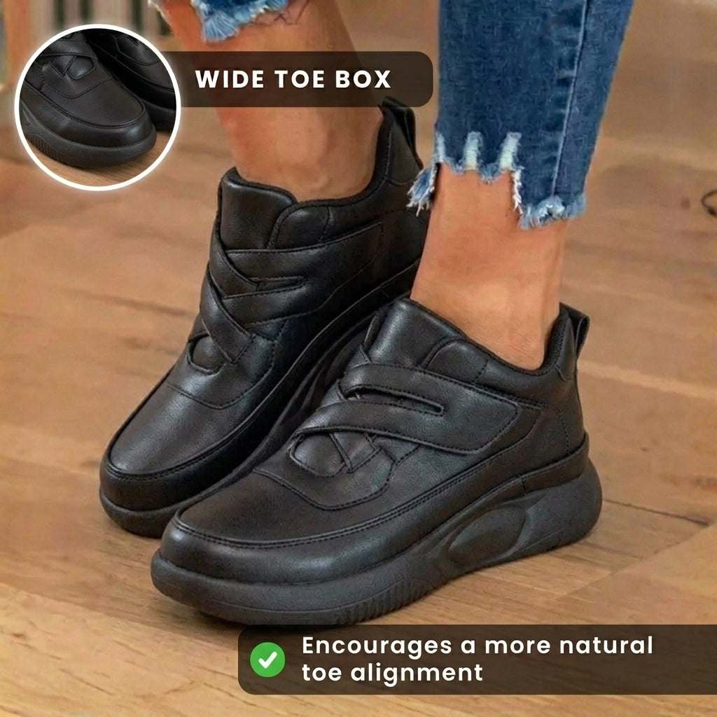 Anmutige orthopädische Schuhe für modernen Look
